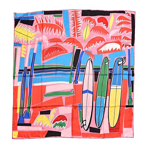 surf sun fun hermes scarf|Hermès 'Sea, Sun and Fun 140' Scarf .